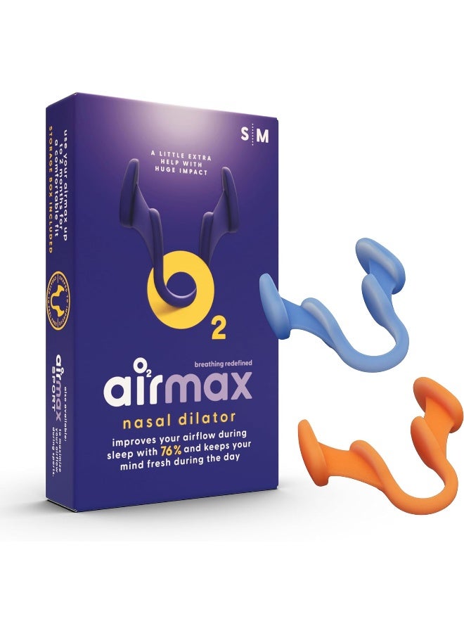 Airmax Anti Snoring Nasal Dilator, Small and Medium - Image 1